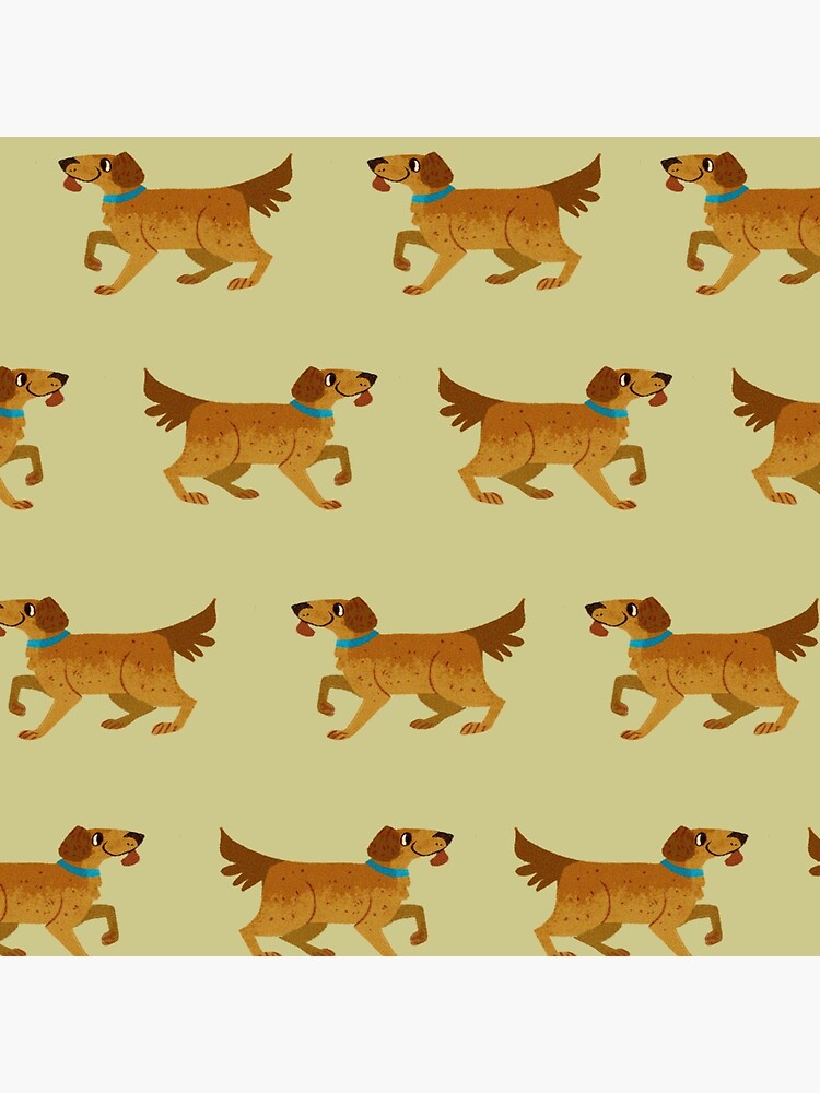 Thumbnail 3 of 3, Poster, Golden Retriever designed and sold by reimenayee.