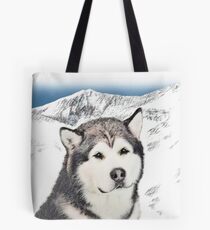 Alaskan Malamute Tote Bag
