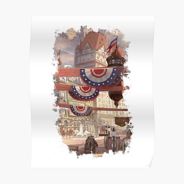 Bioshock Columbia Portal Poster