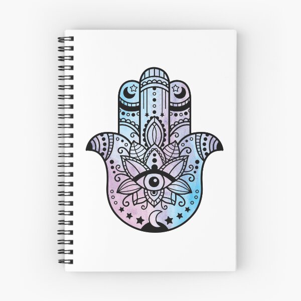 Artikelvorschau, Hamsa-Aquarell entworfen und verkauft von Lauren Moll.