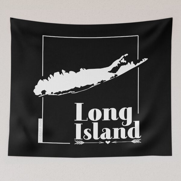 Item preview, Long Island, NY (White) designed and sold by FantabGraphx.