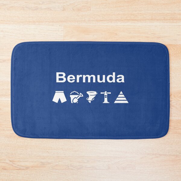 Item preview, Bermuda Icons Dark Monotone designed and sold by TinyStarAmerica.