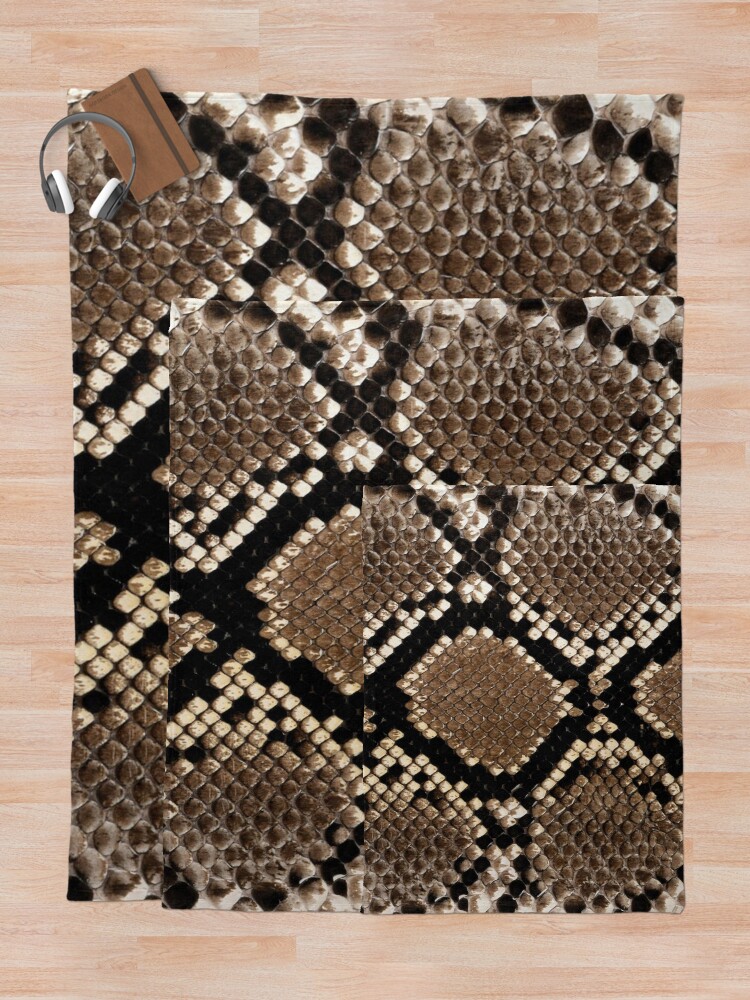 Snakeskin blanket sale