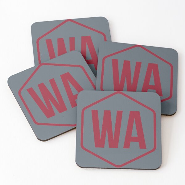 Item preview, Washington Hex Gray on Scarlet designed and sold by samvschantz.
