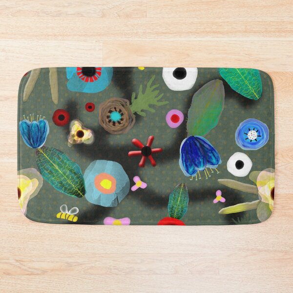 Item preview, Green dark meadow polka dots cute designed and sold by rupydetequila.
