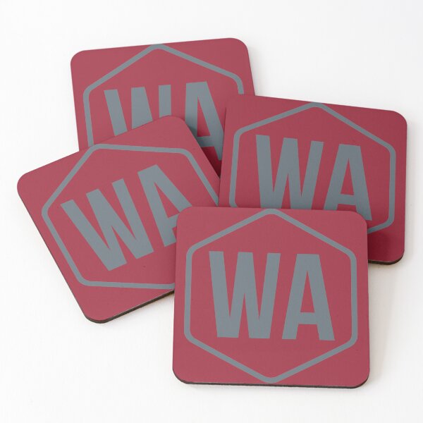 Item preview, Washington Hex Gray on Scarlet designed and sold by samvschantz.