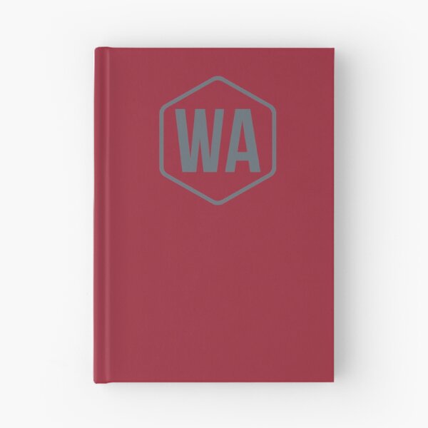 Item preview, Washington Hex Gray on Scarlet designed and sold by samvschantz.