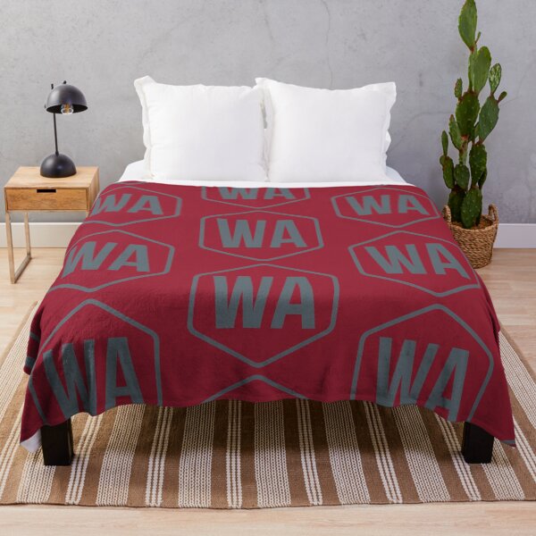 Item preview, Washington Hex Gray on Scarlet designed and sold by samvschantz.