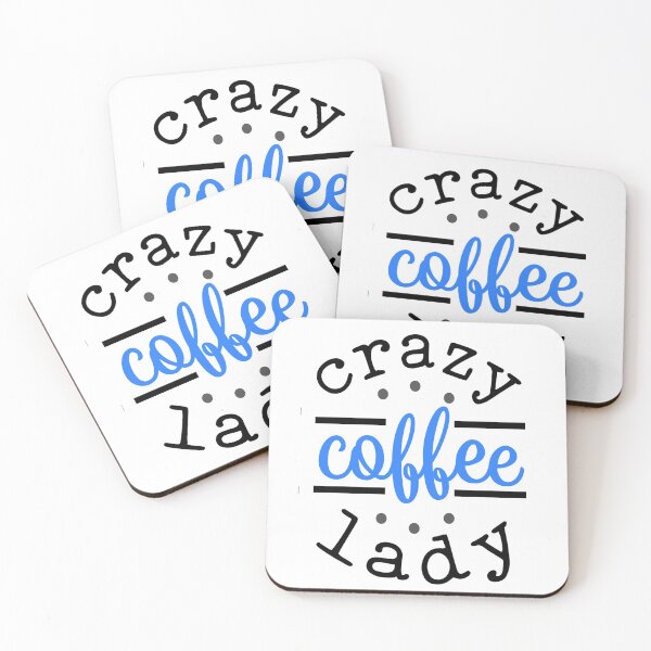 Item preview, Crazy Coffee Lady, Coffee Lover designed and sold by DZung123.