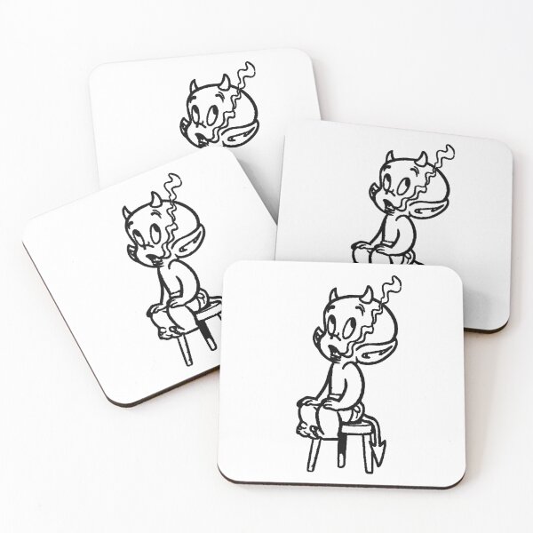 Item preview, Lil Peep Style Hot Stuff Hellboy Sketch designed and sold by boogsbay.