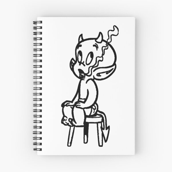 Item preview, Lil Peep Style Hot Stuff Hellboy Sketch designed and sold by boogsbay.