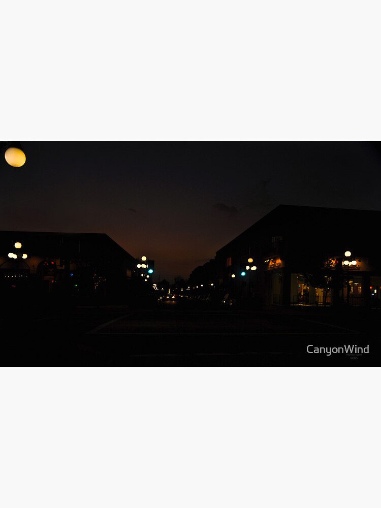  when the lights go down in the city poster by canyonwind redbubble