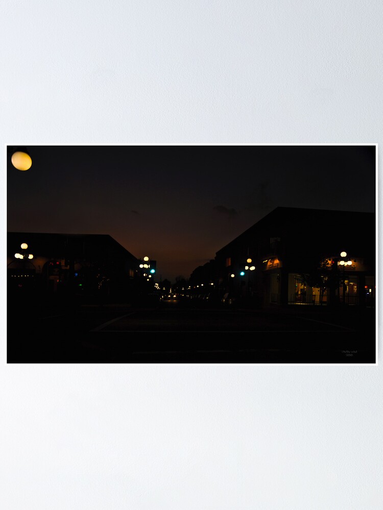  when the lights go down in the city poster by canyonwind redbubble