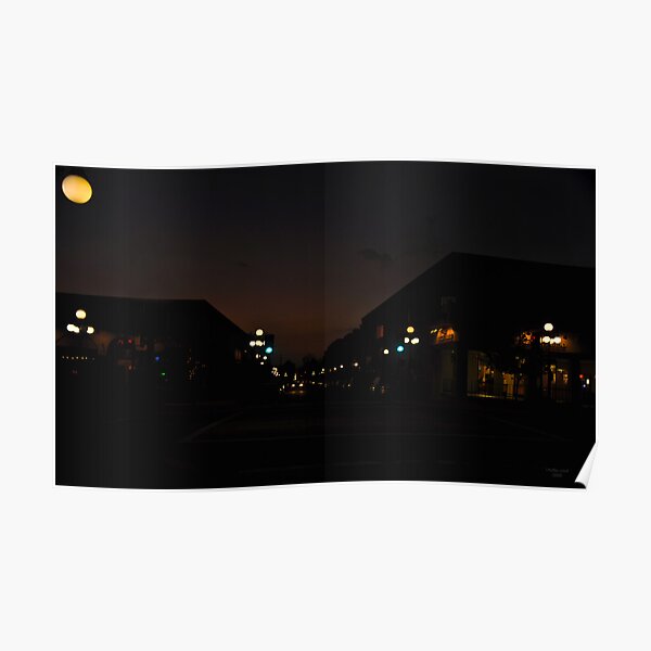 "" When the lights go down in the city "" Poster by CanyonWind Redbubble