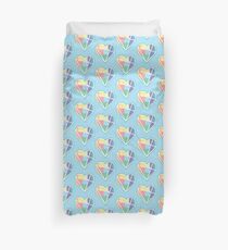 Love Heart Pastels Geometric Nordic Duvet Cover