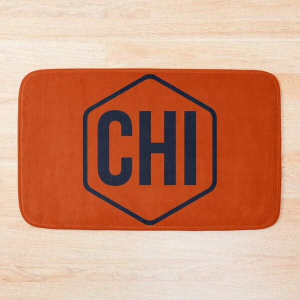 Item preview, Chicago Hex Navy on Orange designed and sold by samvschantz.