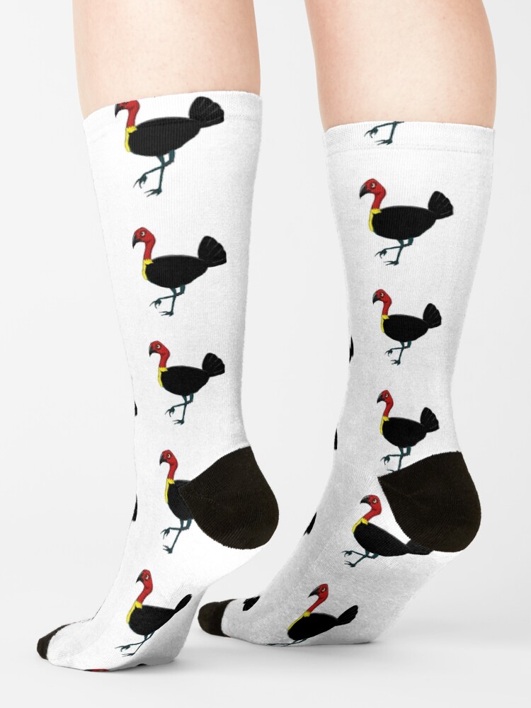 "Australian Bush Turkey" Socks for Sale by TimmyGumnut Redbubble