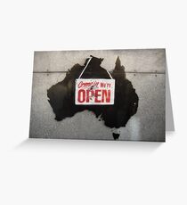 Australia Greeting Card