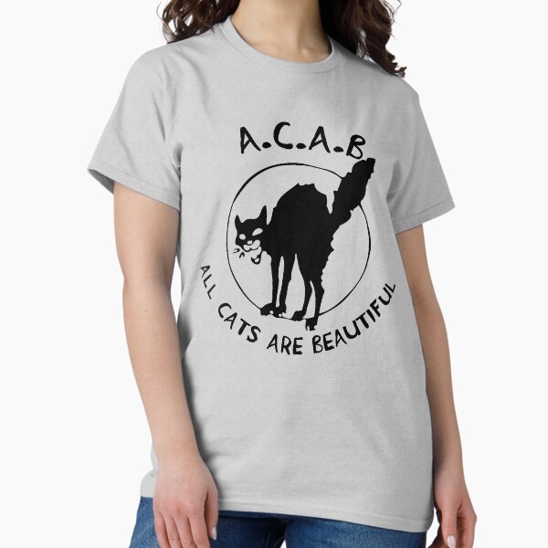 Item preview, All Cats Are Beautiful - ACAB - Sabo-Tabby designed and sold by SpaceDogLaika.