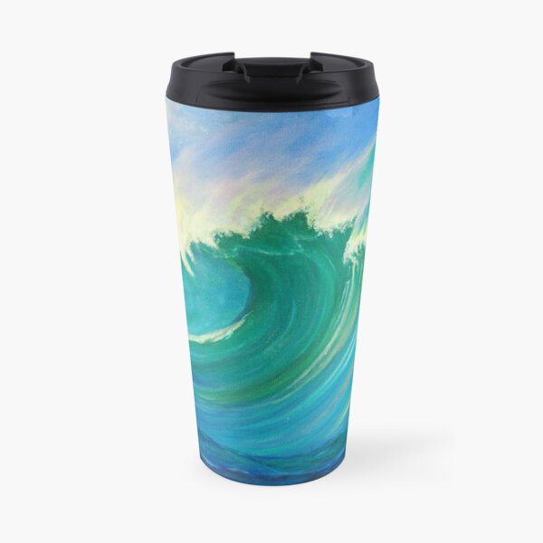 Wave Power Travel Coffee Mug