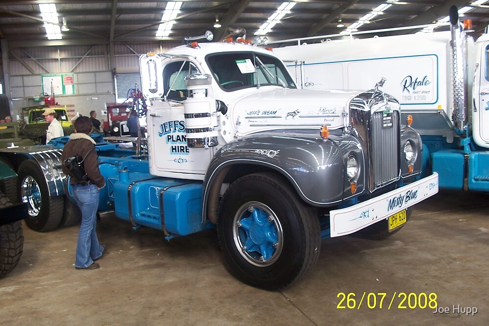 "Misty Blue Mack B61" by Joe Hupp Redbubble