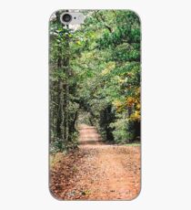 Forest Park Road in East Texas iPhone Case