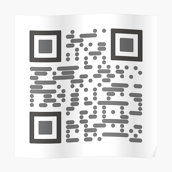 Careless Whisper QR Code Poster