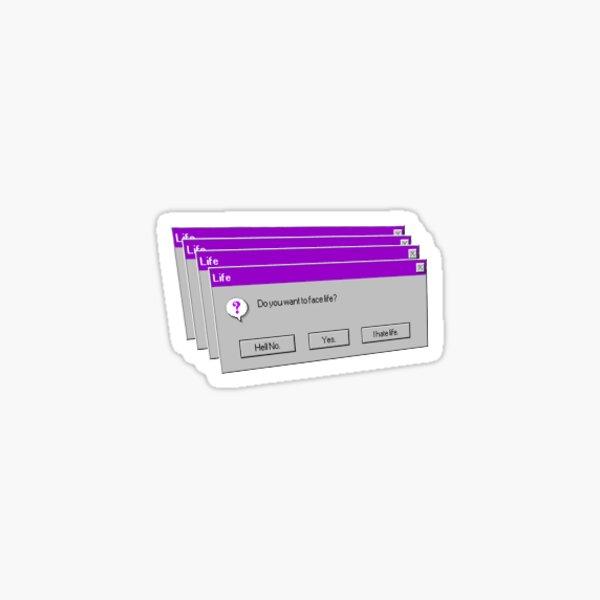 "Aesthetic Microsoft " Sticker for Sale by colesdesigns | Redbubble