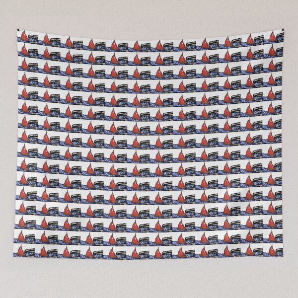Item preview, The sialboat drifts designed and sold by Tonyasartprints.