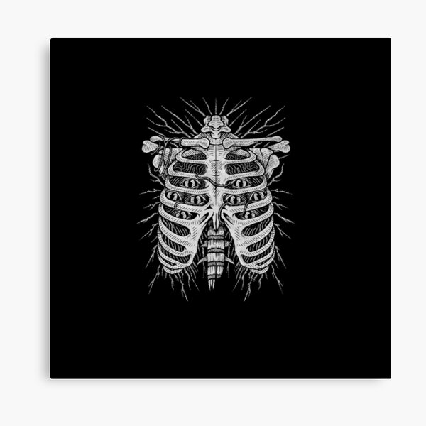 Chest Tattoo Canvas Prints for Sale Redbubble