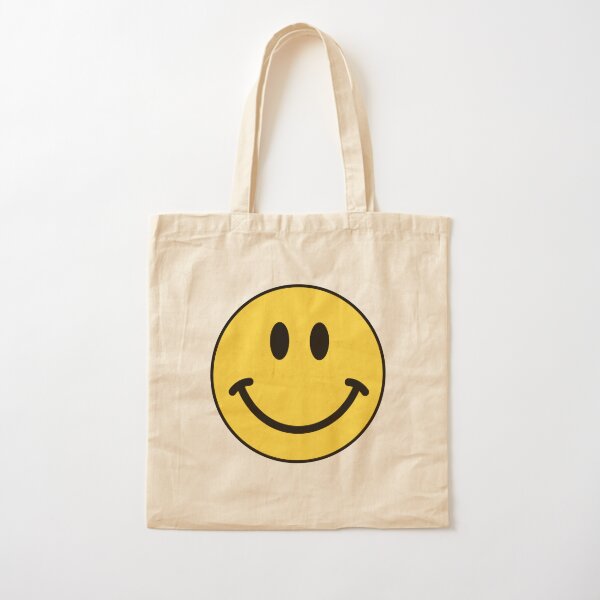 Tote Bag Yellow Faces