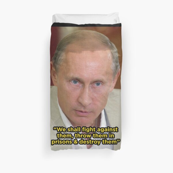 Housses De Couette Sur Le Theme Vladimir Poutine Redbubble