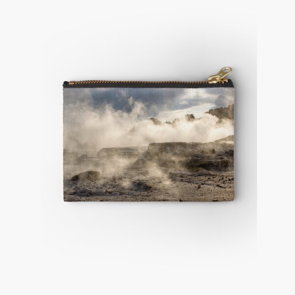 Item preview, Whakarewarewa Geyser Terrace at Te Puia, Rotarua, New Zealand designed and sold by ChristineJayne.