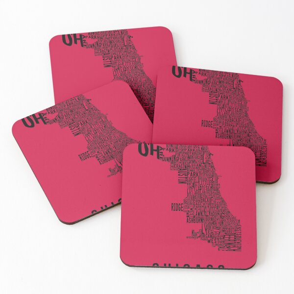 Item preview, Chicago Neighborhoods in Black designed and sold by samvschantz.