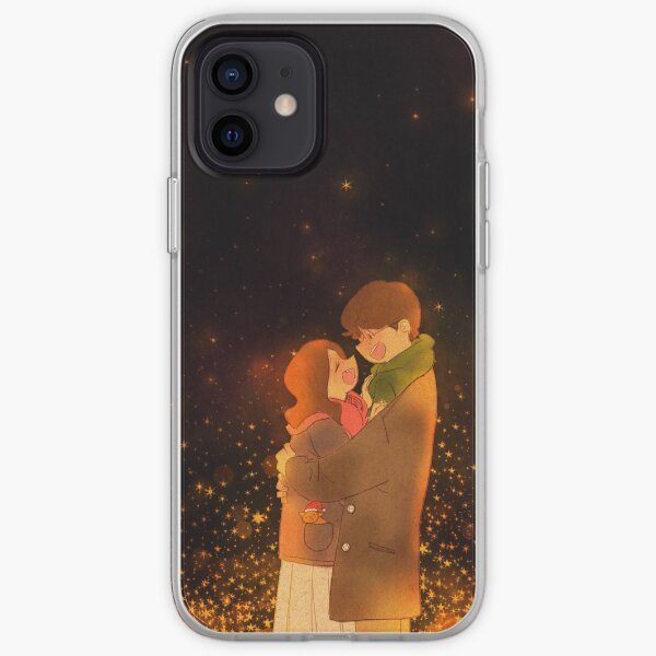 A warm winter night iPhone Soft Case