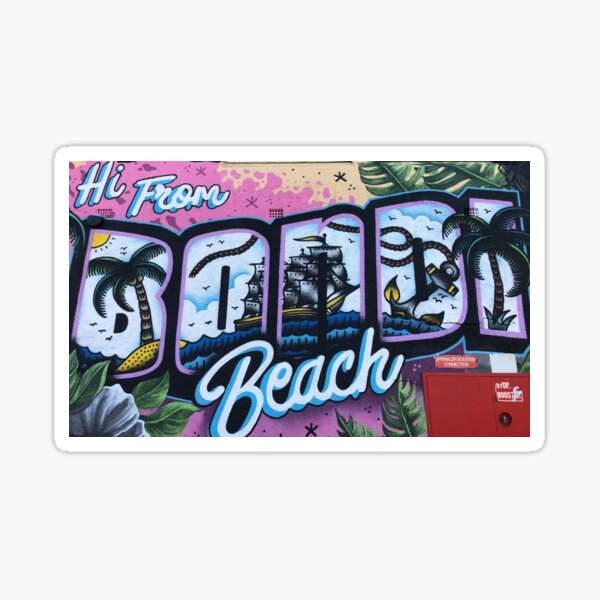 Item preview, Sydney’s icon bondi beach designed and sold by Abby Lefebvre.