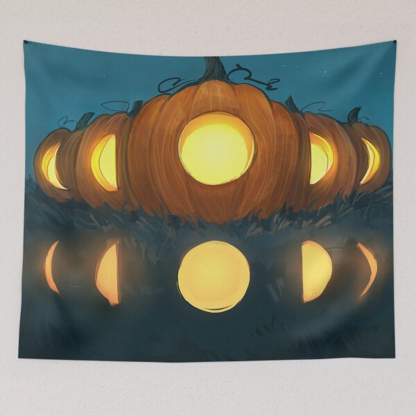 Item preview, pumpkin phases designed and sold by Lina Nguyen.