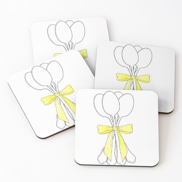 Item preview, Chronic Illness Spoons- Yellow  designed and sold by LordGraceArt.