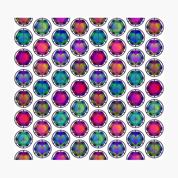 Hearts Photographic Print