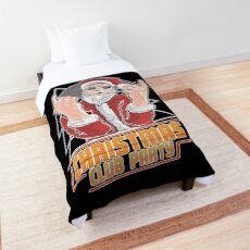 Christmas club party Comforter