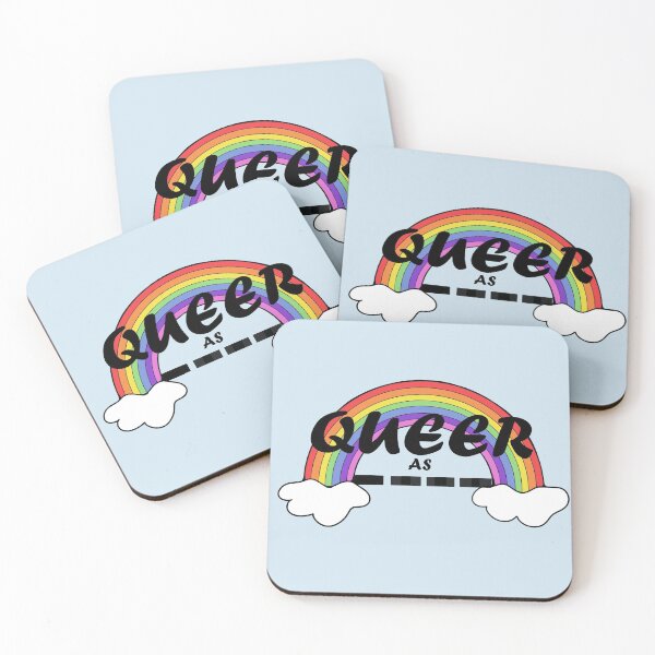 Item preview, Queer as (redacted)  designed and sold by A Cryptids Creations.
