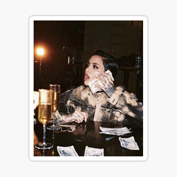 Kehlani print Sticker