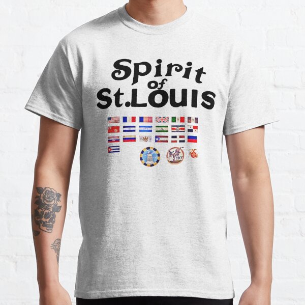 Saint Louis Statue Circle Tee, St Louis T-Shirt, STL, STL Shirt