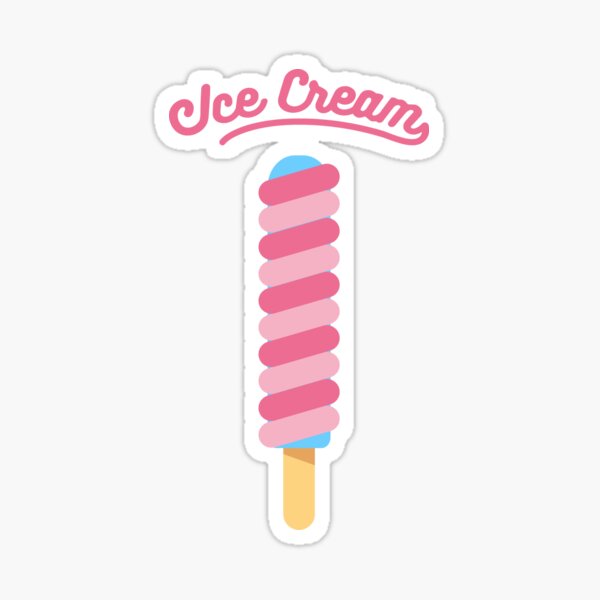 Ice cream Sticker