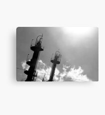 Refinery Metal Print