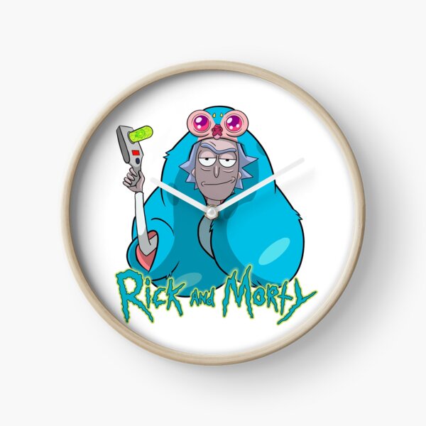 Beebo Fashion Statement - Rick & Morty Clock