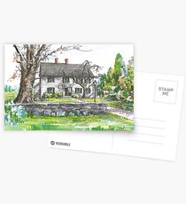 Sturgis Library by H. C. Lewis Postcards