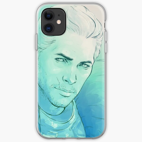 Commander - blu oltremare iPhone Soft Case