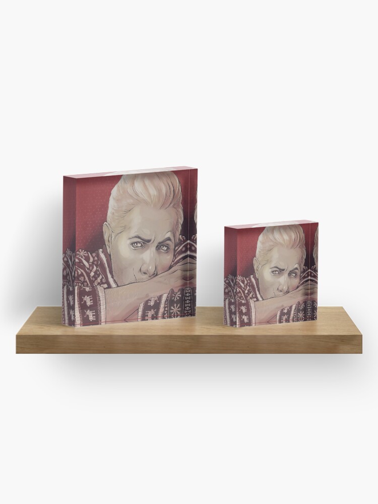 Alternate view of Xmas!Cullen Acrylic Block