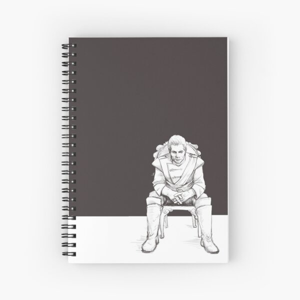 Cullen Rutherford, formal attire Spiral Notebook